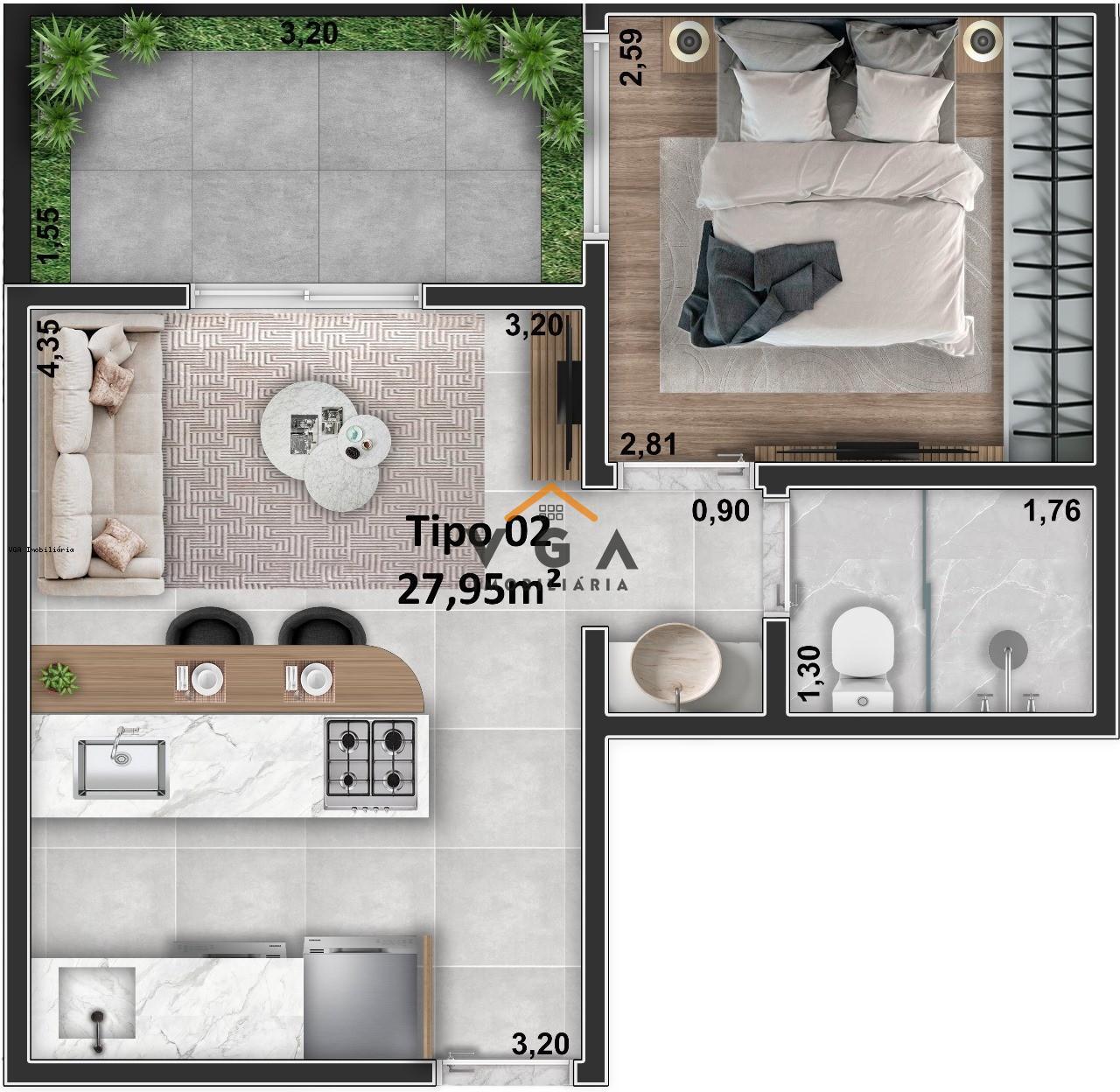 apartamento à venda, Vila Esperança, São Paulo — foto 1 de 2